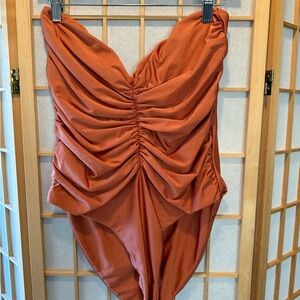 Jade Rust One Piece Swimsuit
